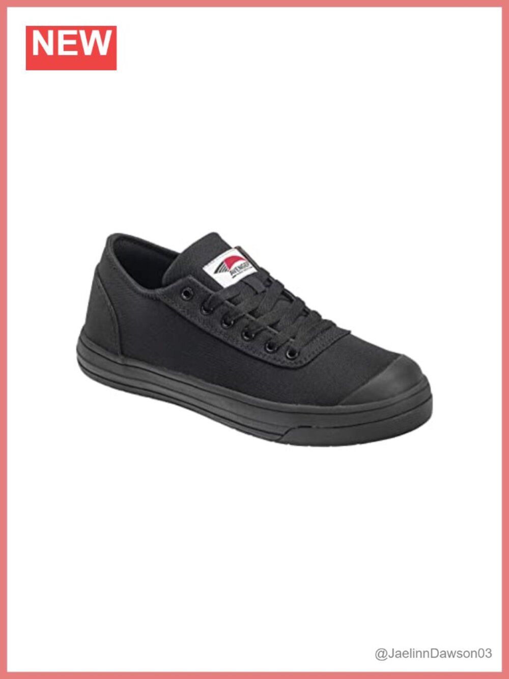 Women's Safety Toe Work Boots Slip Resistant Lace Up Low Top